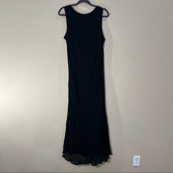 Dress Barn Womens Y2K Babydoll Tiered Eyelet Maxi Dress Sz 2XL Fairy Grunge - Picture 3 of 12